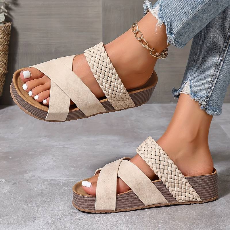 Elysia Sandals for Women | Thick Platform, Comfortable Fit 2