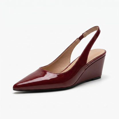 Elysia Slingback Wedge Heels | Elegant Design, Comfortable Fit 0