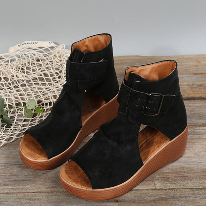 Elysia Wedge Sandals | Stylish Open Toe Design 4