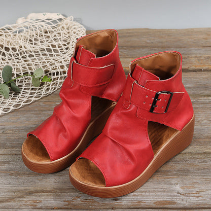 Elysia Wedge Sandals | Stylish Open Toe Design 6