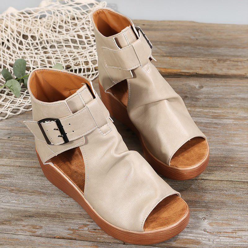 Elysia Wedge Sandals | Stylish Open Toe Design 7