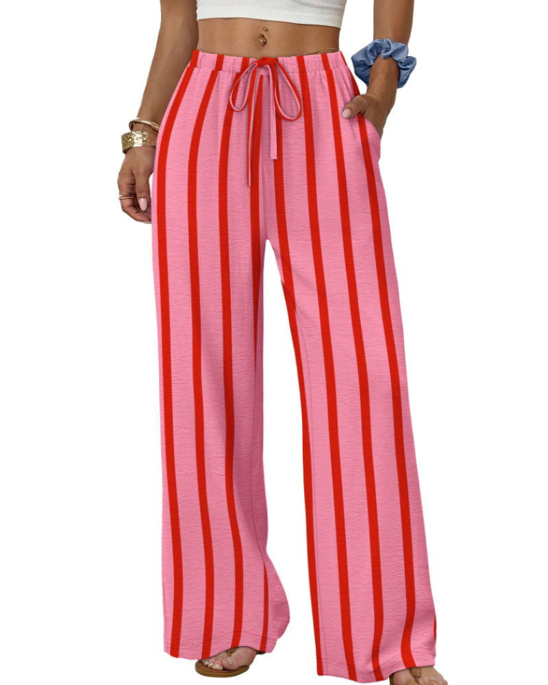 Elysia Wide Leg Pants | Lightweight, Adjustable Waist, Casual Elegance 10
