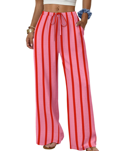 Elysia Wide Leg Pants | Lightweight, Adjustable Waist, Casual Elegance 10