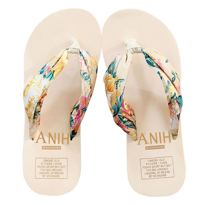 Elysia Women's Sandals | Floral Print, Non-Slip Sole 3
