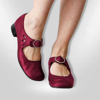 Emmara Sandals | Genuine Leather, Crossed Straps 7