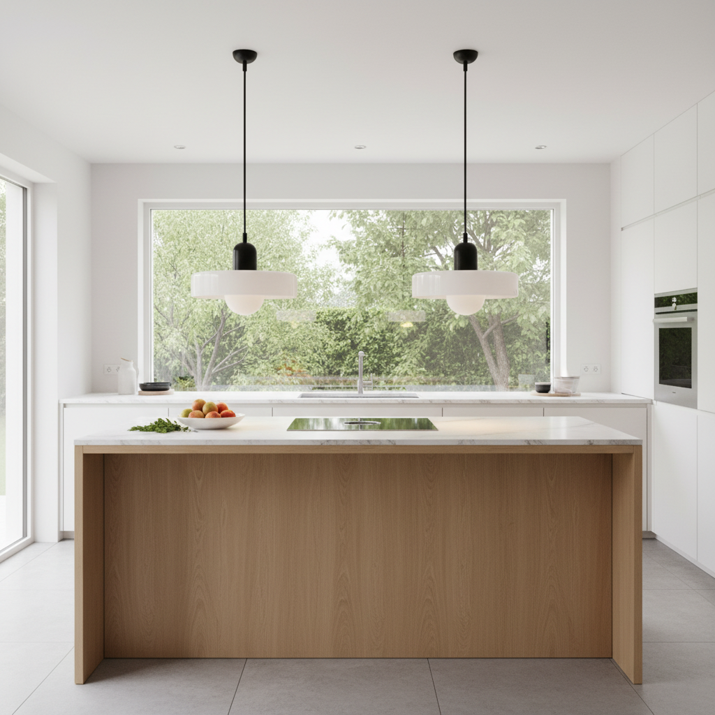 GlowGlass | Scandinavian Ceiling Light Fixture