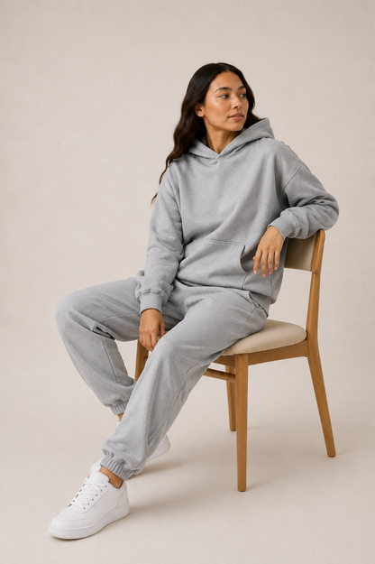 Astra Womens Tracksuit Set | Oversized Hoodie and Pants, Soft Comfortable Fabric