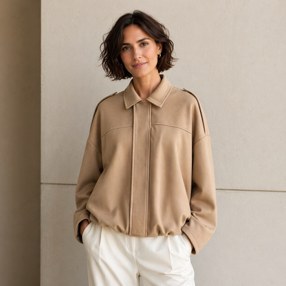 Haven Bomber Jacket Women | Oversized Fit, Soft Polyester 2