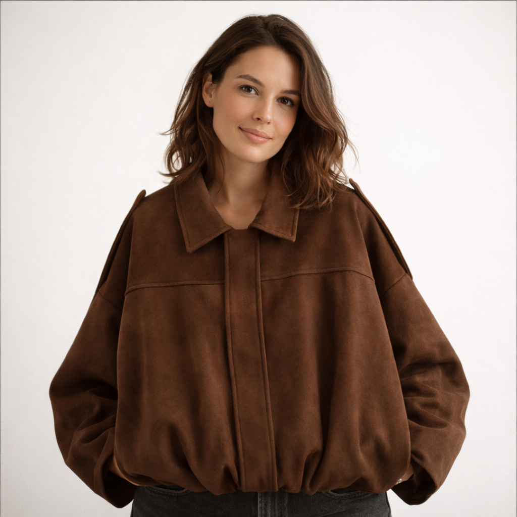 Haven Bomber Jacket Women | Oversized Fit, Soft Polyester 6