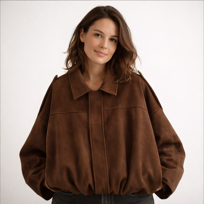Haven Bomber Jacket Women | Oversized Fit, Soft Polyester 6