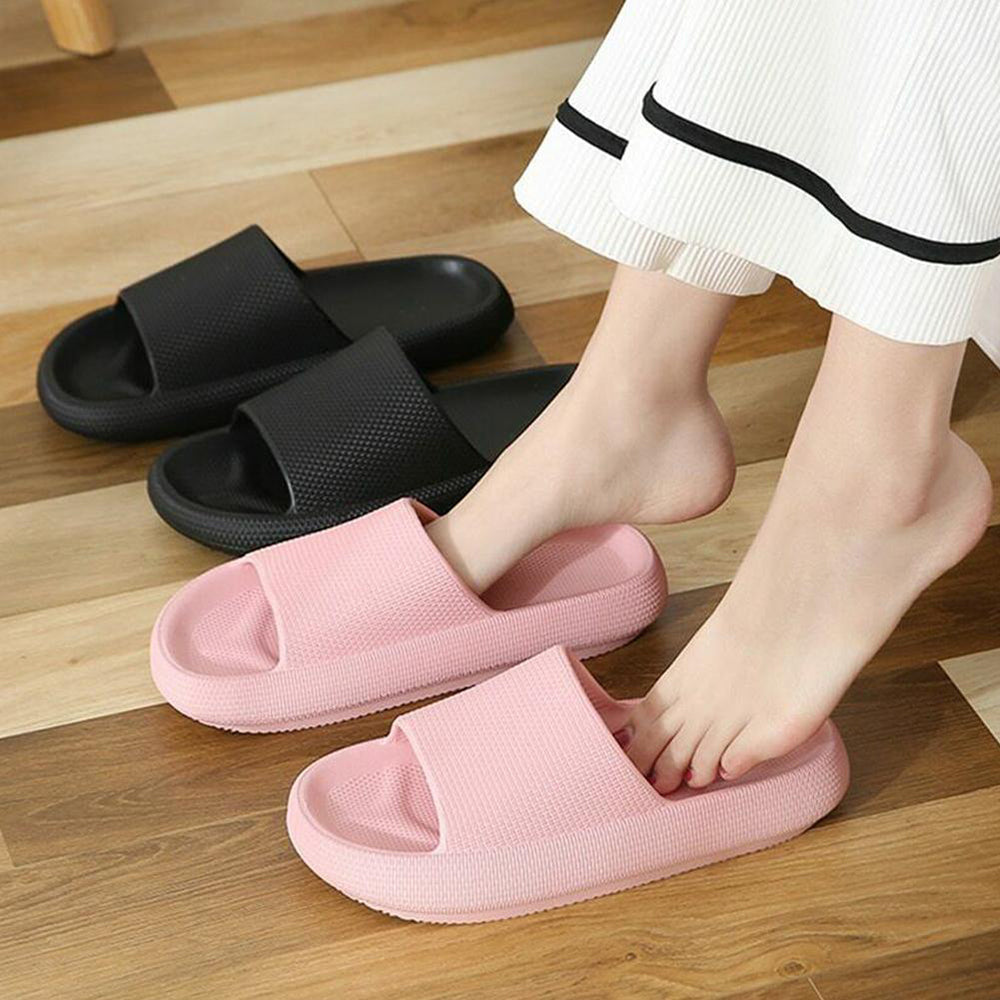 Iris Flat Sandals | Comfortable Plush Design 1