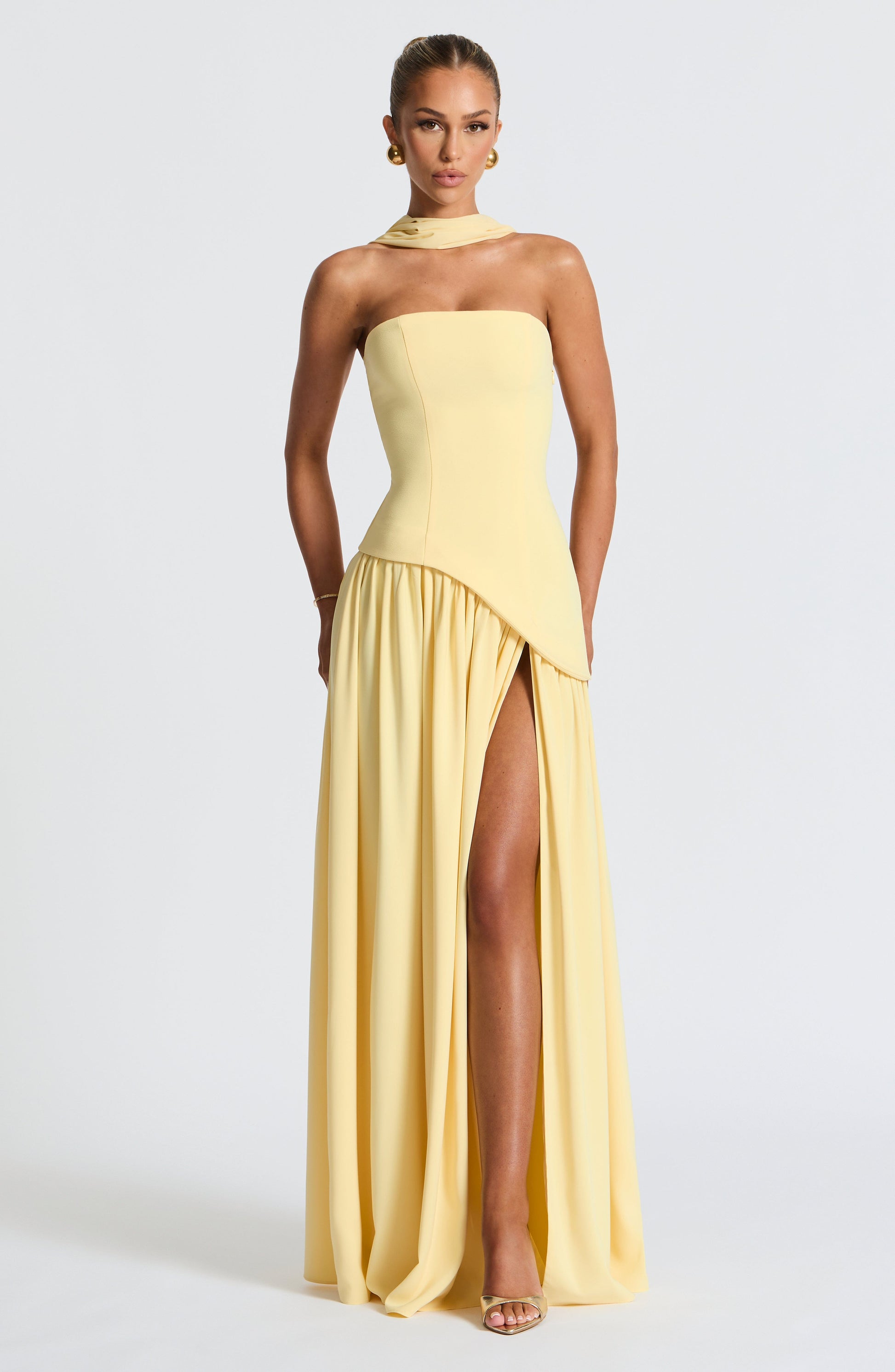 Juno Maxi Dress | Strapless, Lightweight Fabric, Elegant Design 0