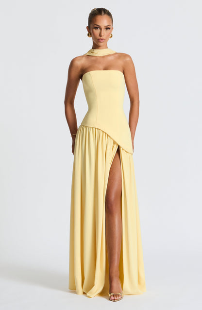 Juno Maxi Dress | Strapless, Lightweight Fabric, Elegant Design 0