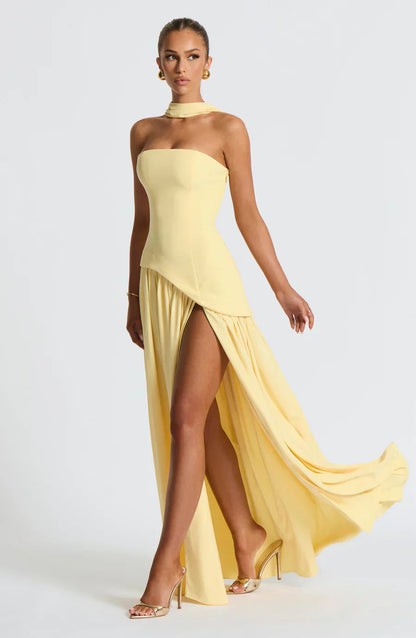 Juno Maxi Dress | Strapless, Lightweight Fabric, Elegant Design 1
