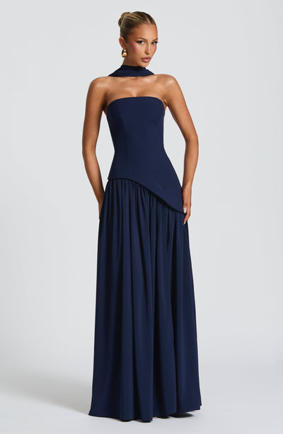 Juno Maxi Dress | Strapless, Lightweight Fabric, Elegant Design 11