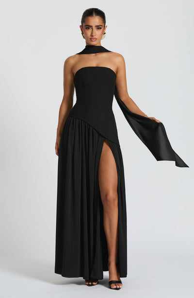 Juno Maxi Dress | Strapless, Lightweight Fabric, Elegant Design 15
