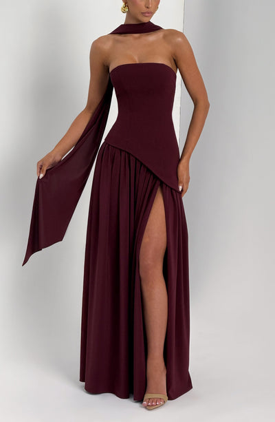 Juno Maxi Dress | Strapless, Lightweight Fabric, Elegant Design 7