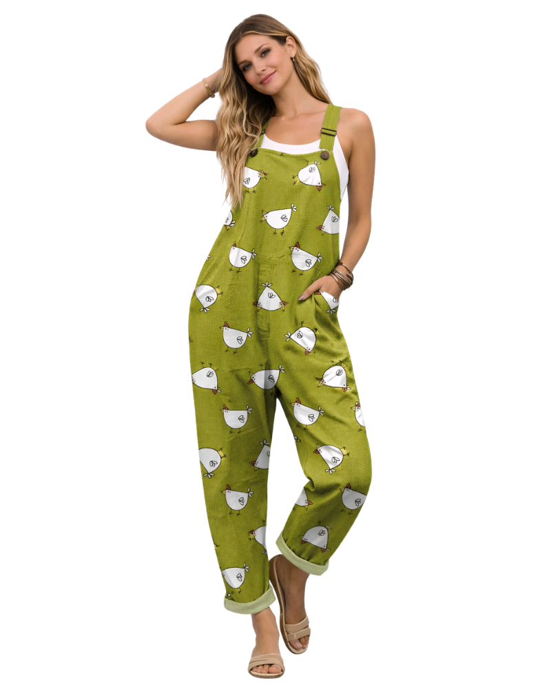 Kira Women's Jumpsuit | Elegant Loose Fit, Adjustable Size 2