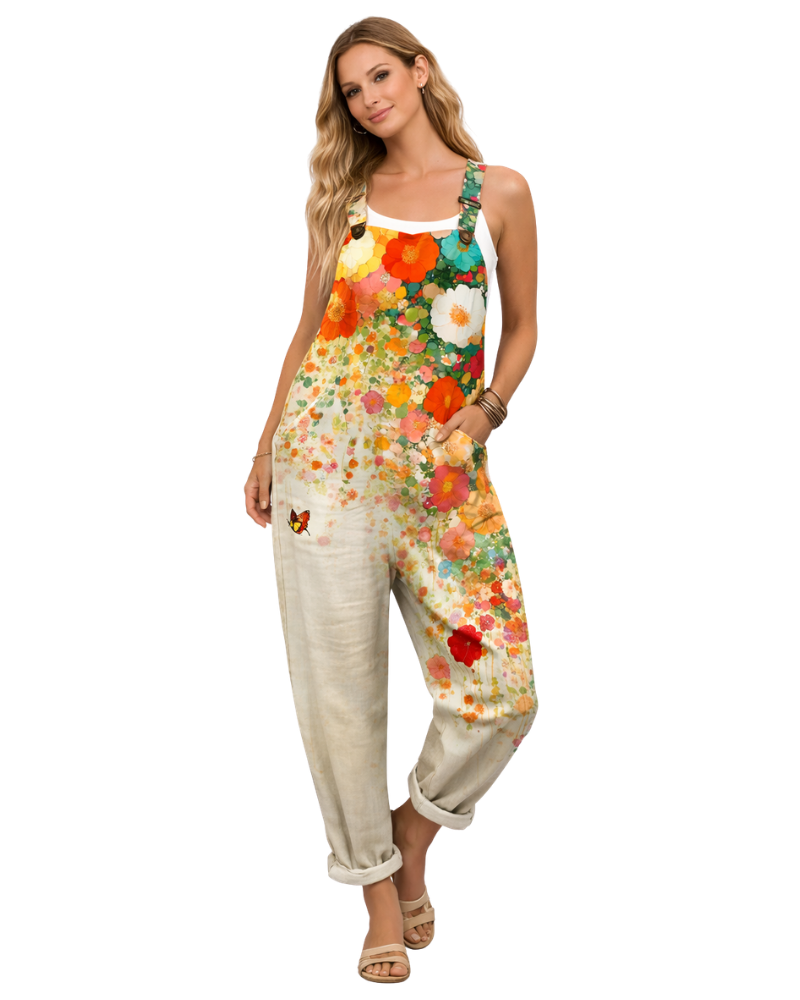 Kira Women's Jumpsuit | Elegant Loose Fit, Adjustable Size 5
