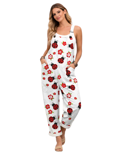 Kira Women's Jumpsuit | Elegant Loose Fit, Adjustable Size 9