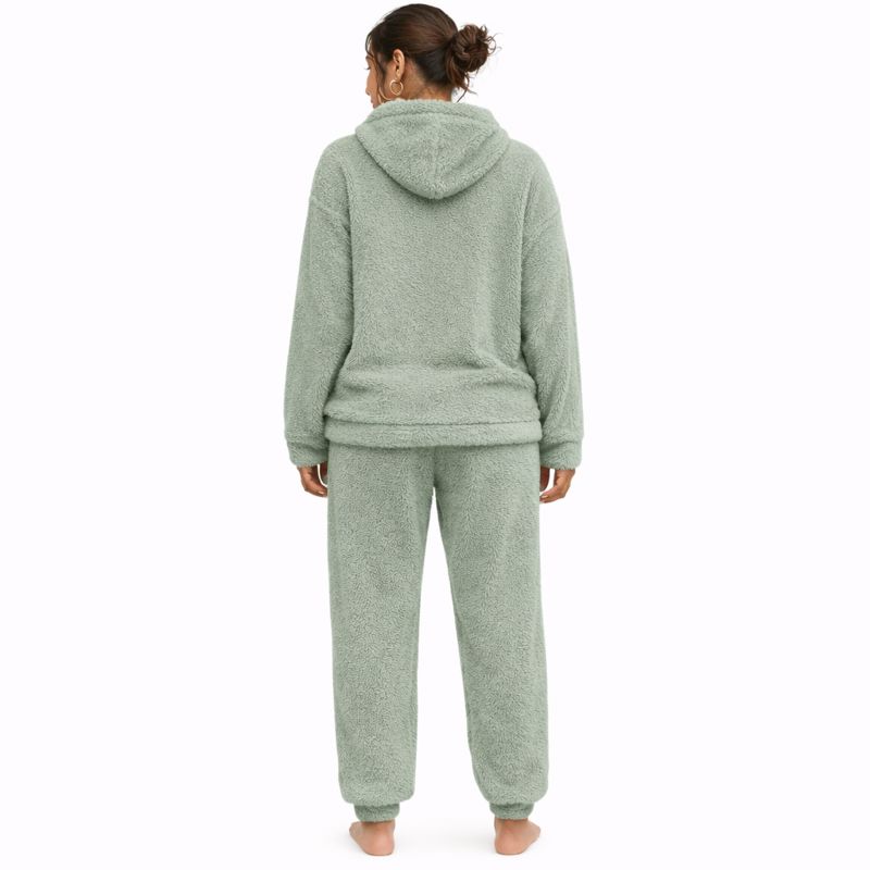 Ladies Teddy Loungewear Set | Cozy Matching Lounge Set 1