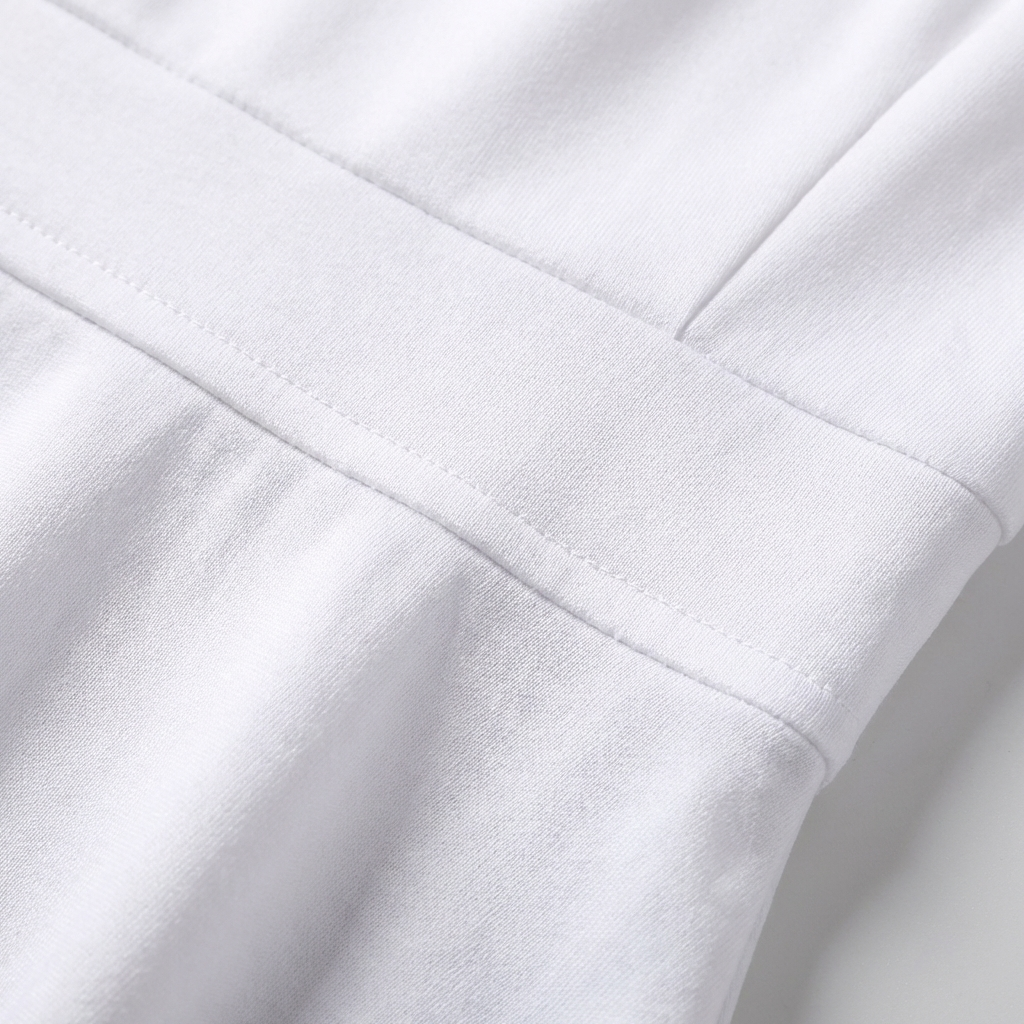 Luna White Dress | Elegant Deep V Neckline, 3/4 Sleeves, Midi Formal Wedding Guest Dress 2