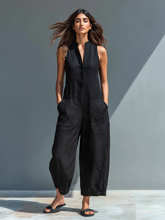 Luna Women's Jumpsuit | Lightweight, Breathable Fabric, Elegant Design 0