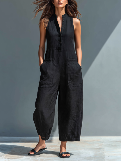 Luna Women's Jumpsuit | Lightweight, Breathable Fabric, Elegant Design 1