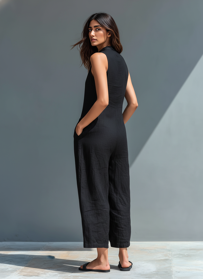 Luna Women's Jumpsuit | Lightweight, Breathable Fabric, Elegant Design 2