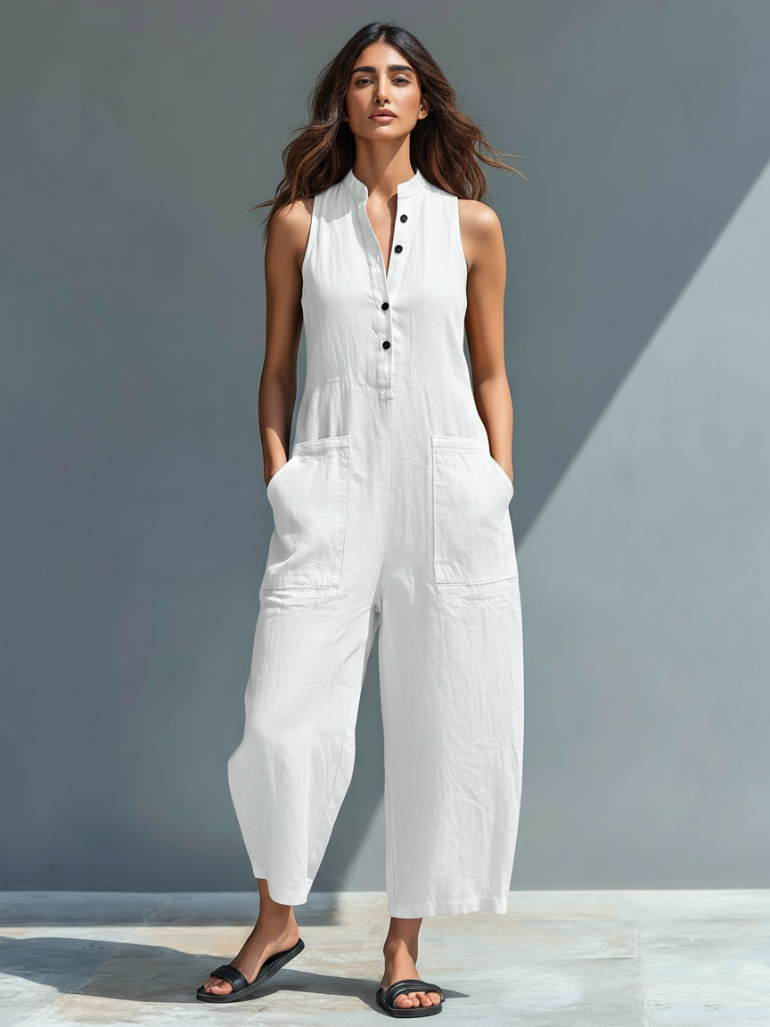 Luna Women's Jumpsuit | Lightweight, Breathable Fabric, Elegant Design 6