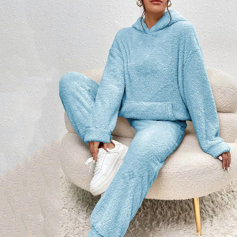 Luxe Lillie Lounge Set | Ultra-Soft Fleece, Oversized Hoodie & Joggers 5