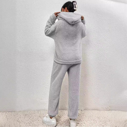 Luxe Lillie Lounge Set | Ultra-Soft Fleece, Oversized Hoodie & Joggers 7