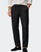 Pantaloni di lino da uomo Oliver – Pantaloni estivi casual dalla vestibilità comoda