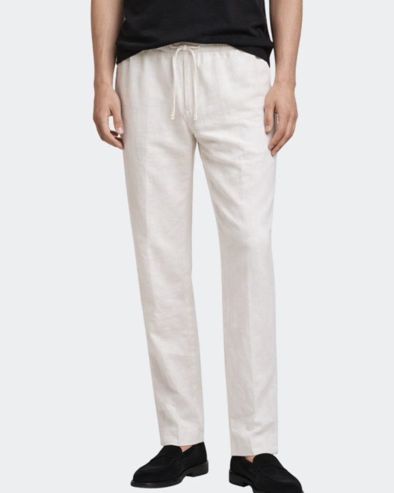 Oliver Men’s Linen Pants – Relaxed Fit Casual Summer Trousers
