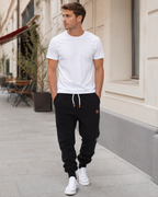 Benny Men’s Jogger Pants – Modern Cotton Blend Sweatpants with Relaxed Fit