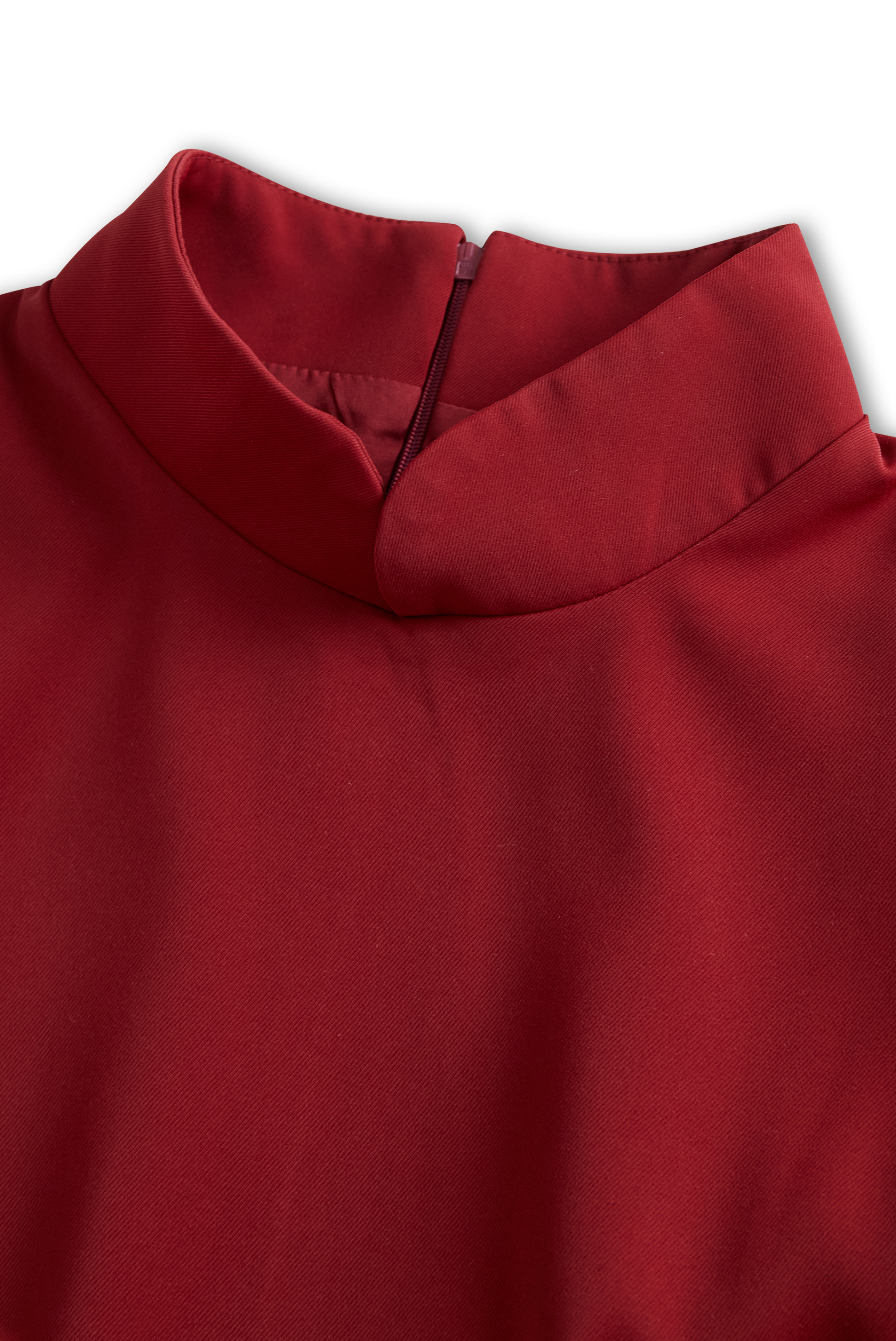Mira Womens Dress | Elegant Mandarin Collar, Belted Plus Size Available 8