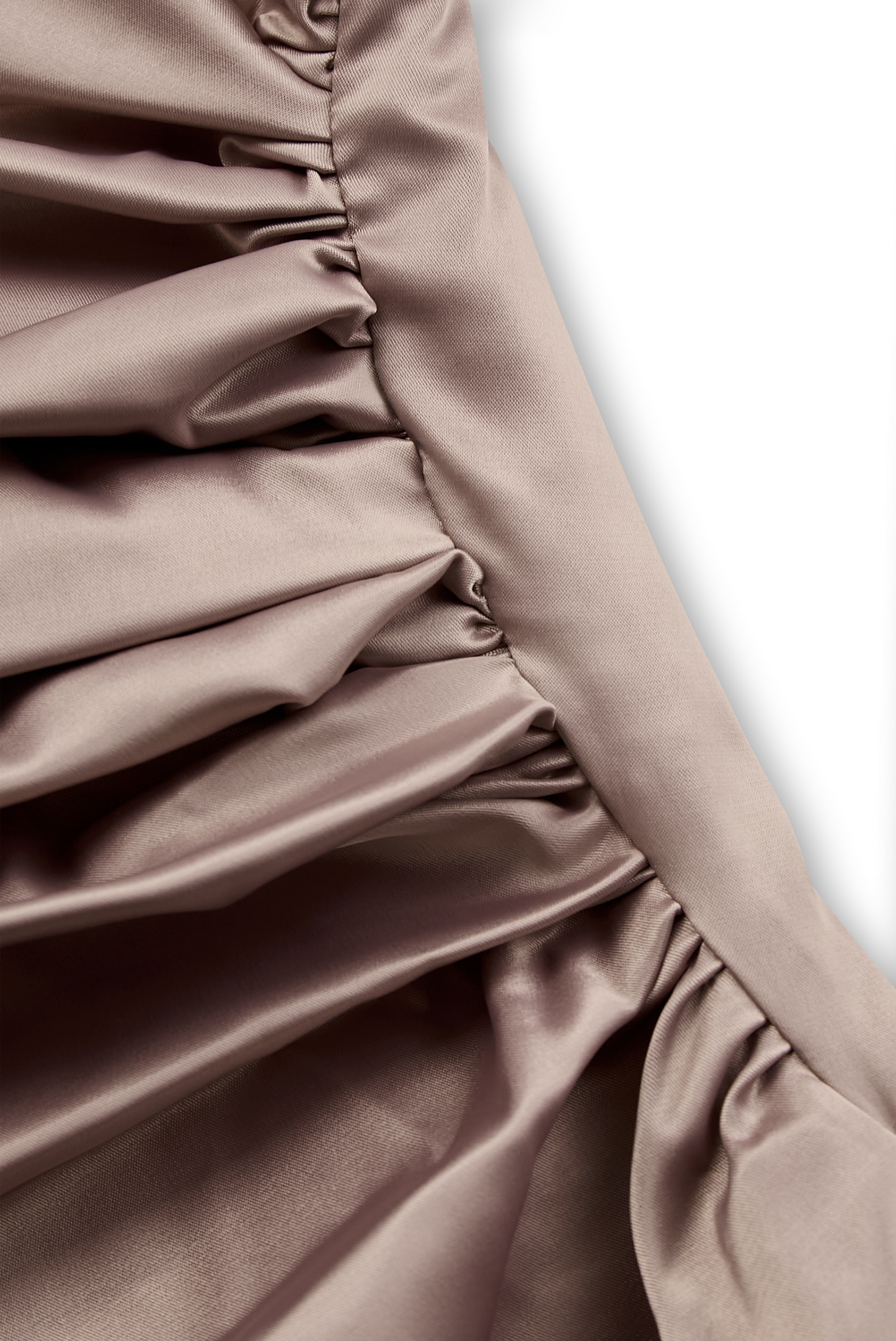 Moya One-Shoulder Gown | Premium Satin Formal Dress for Wedding Guests 3