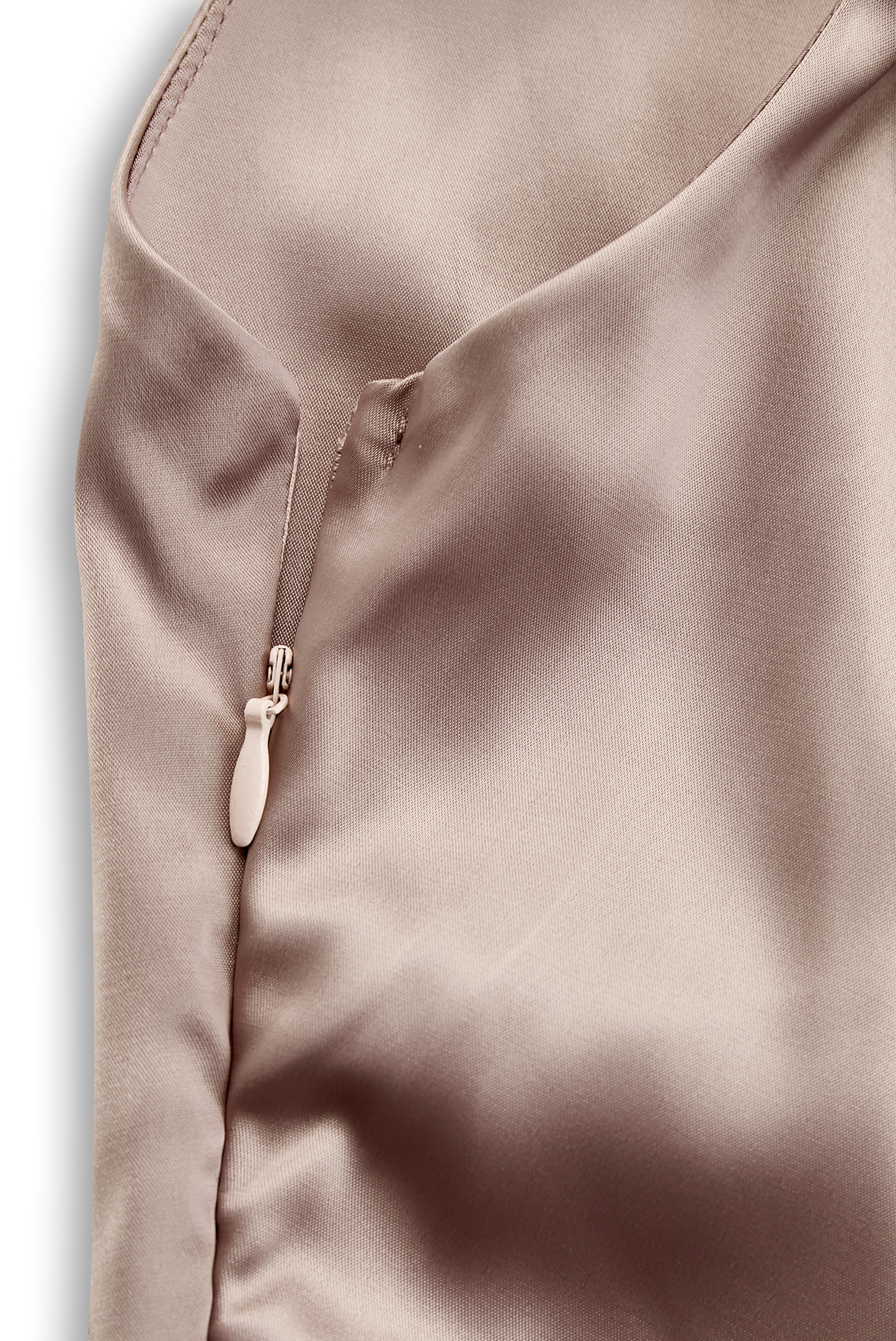 Moya One-Shoulder Gown | Premium Satin Formal Dress for Wedding Guests 4
