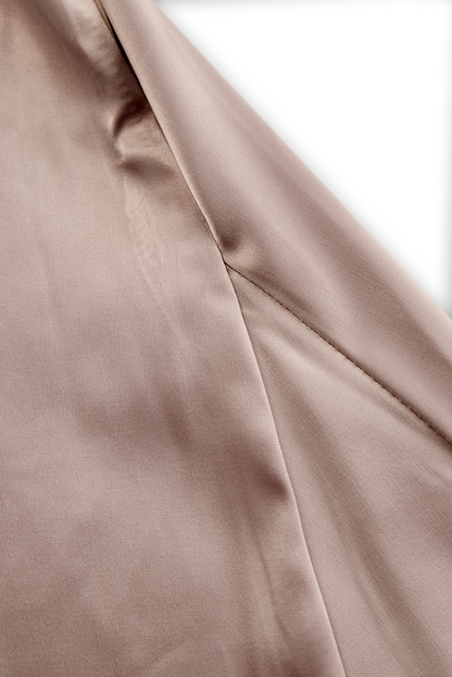 Moya One-Shoulder Gown | Premium Satin Formal Dress for Wedding Guests 5