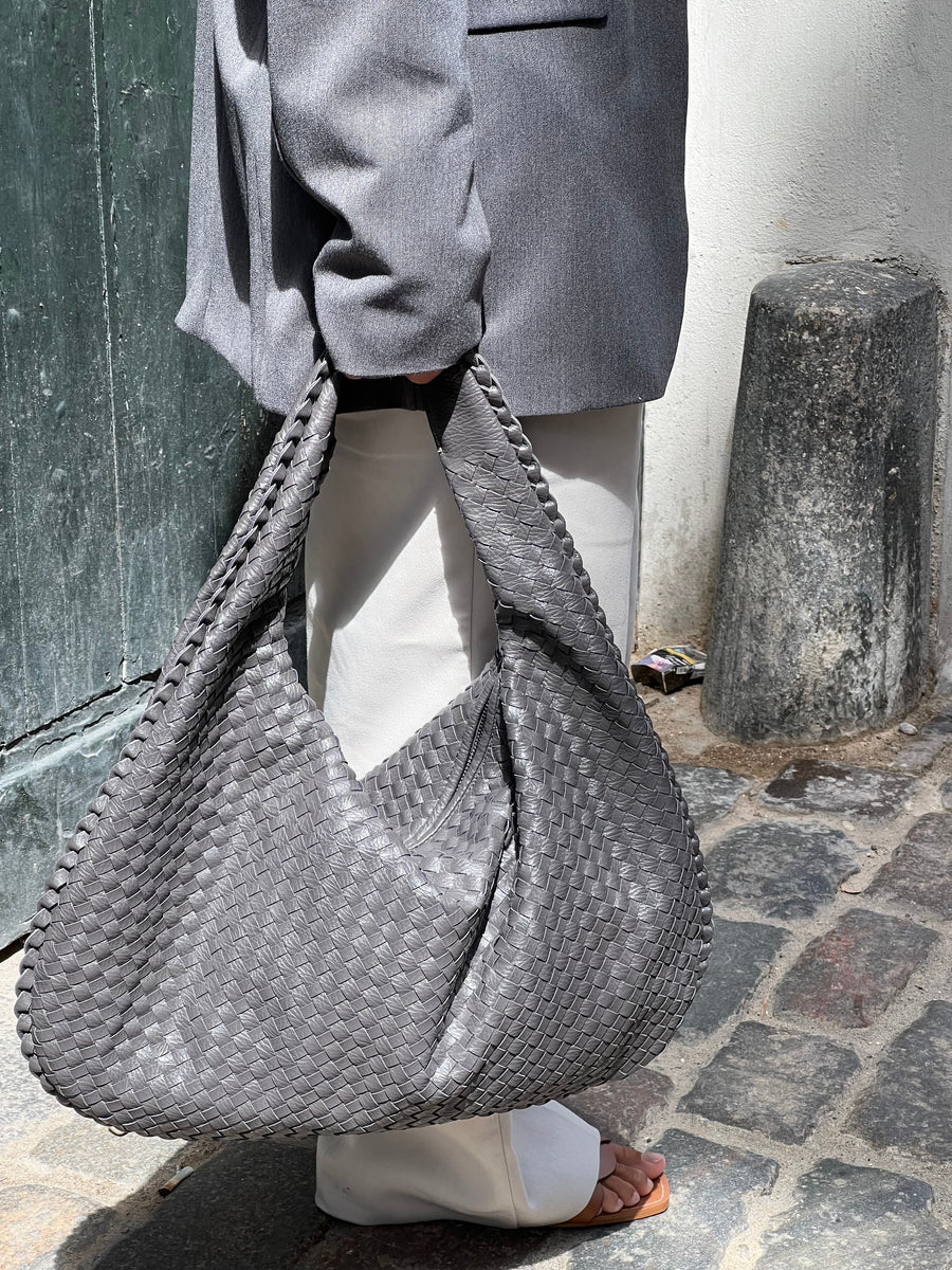Nora Braided Handbag | Vegan Leather, Spacious Design 11
