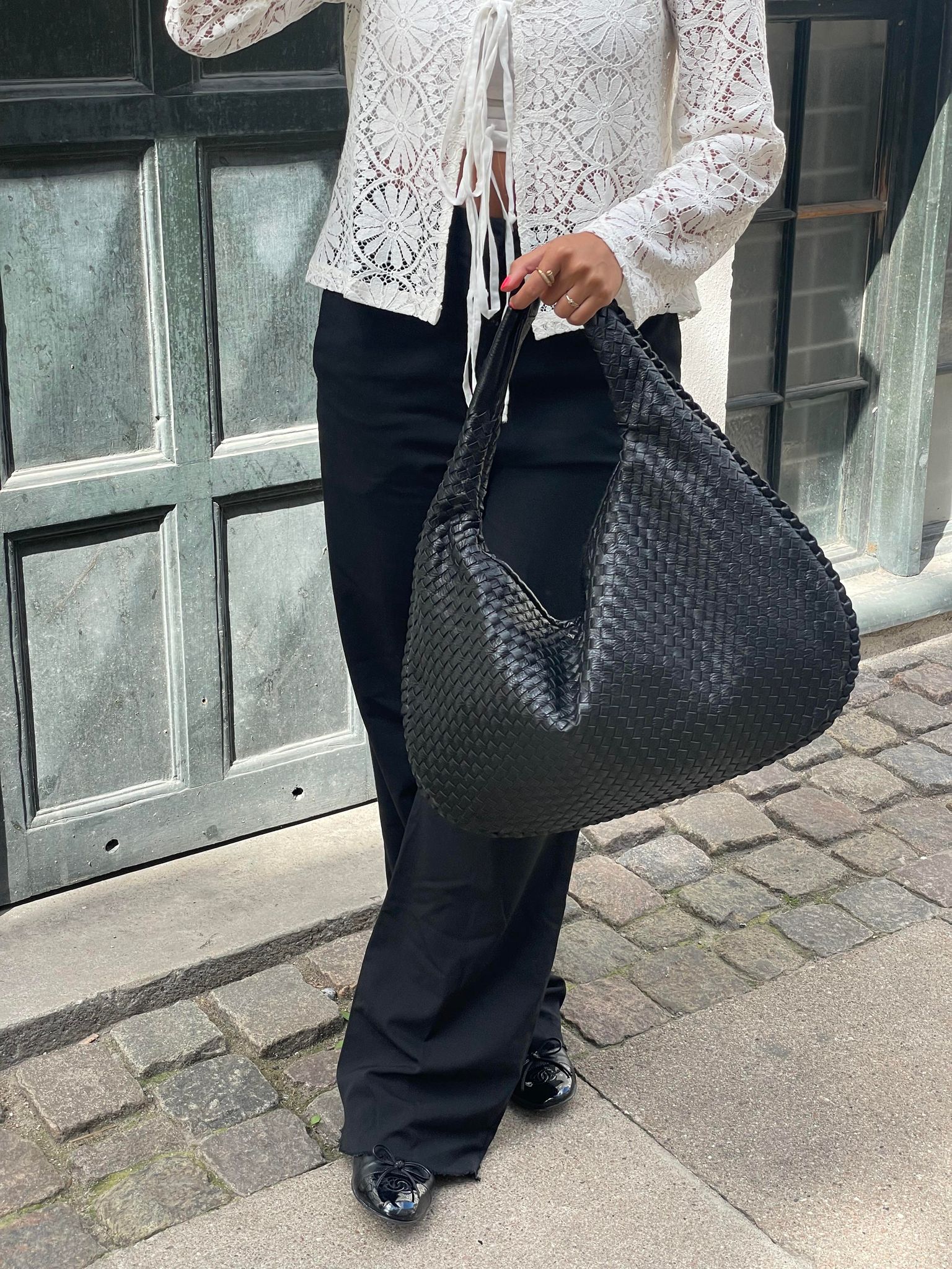 Nora Braided Handbag | Vegan Leather, Spacious Design 3