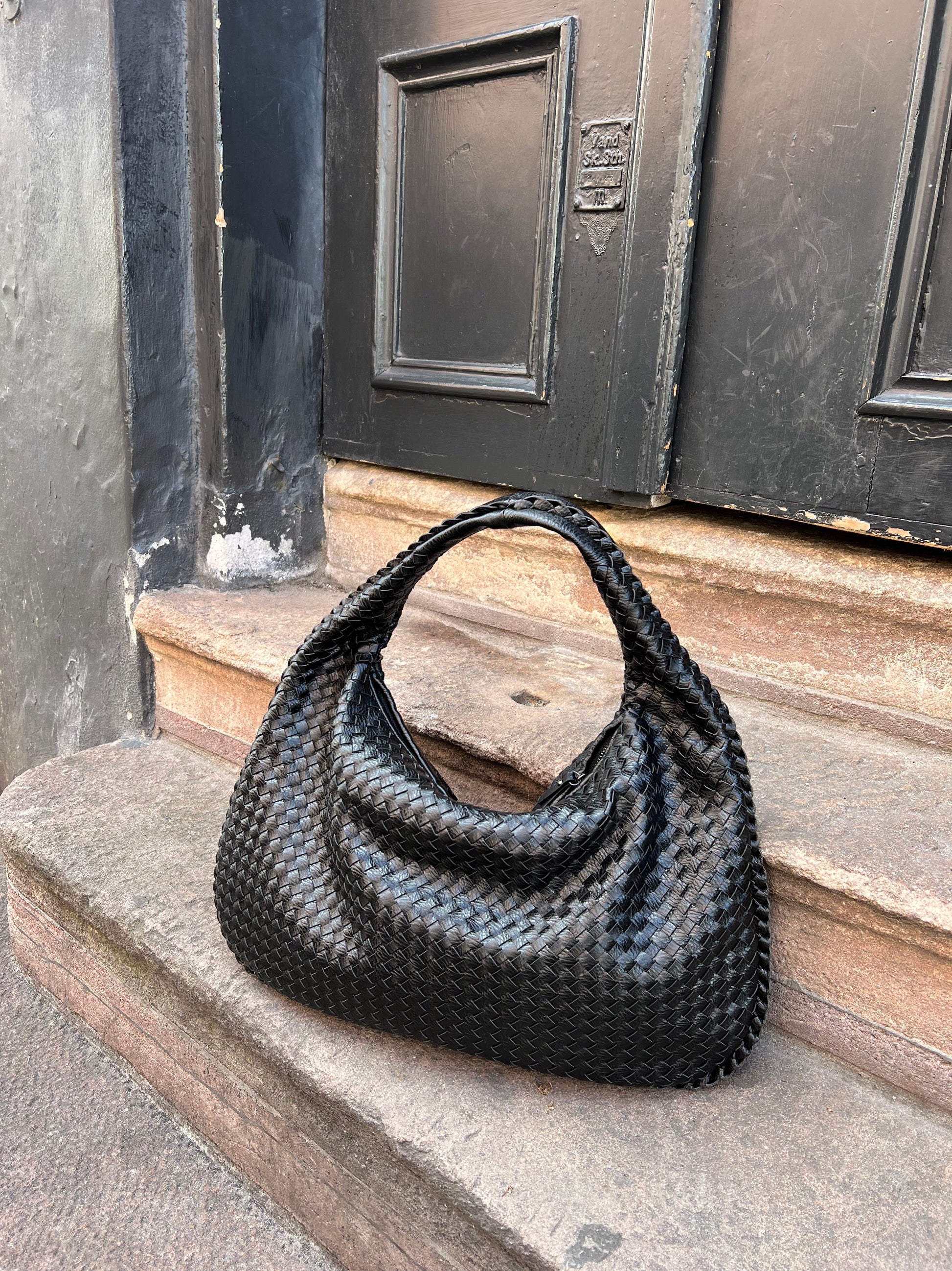 Nora Braided Handbag | Vegan Leather, Spacious Design 4