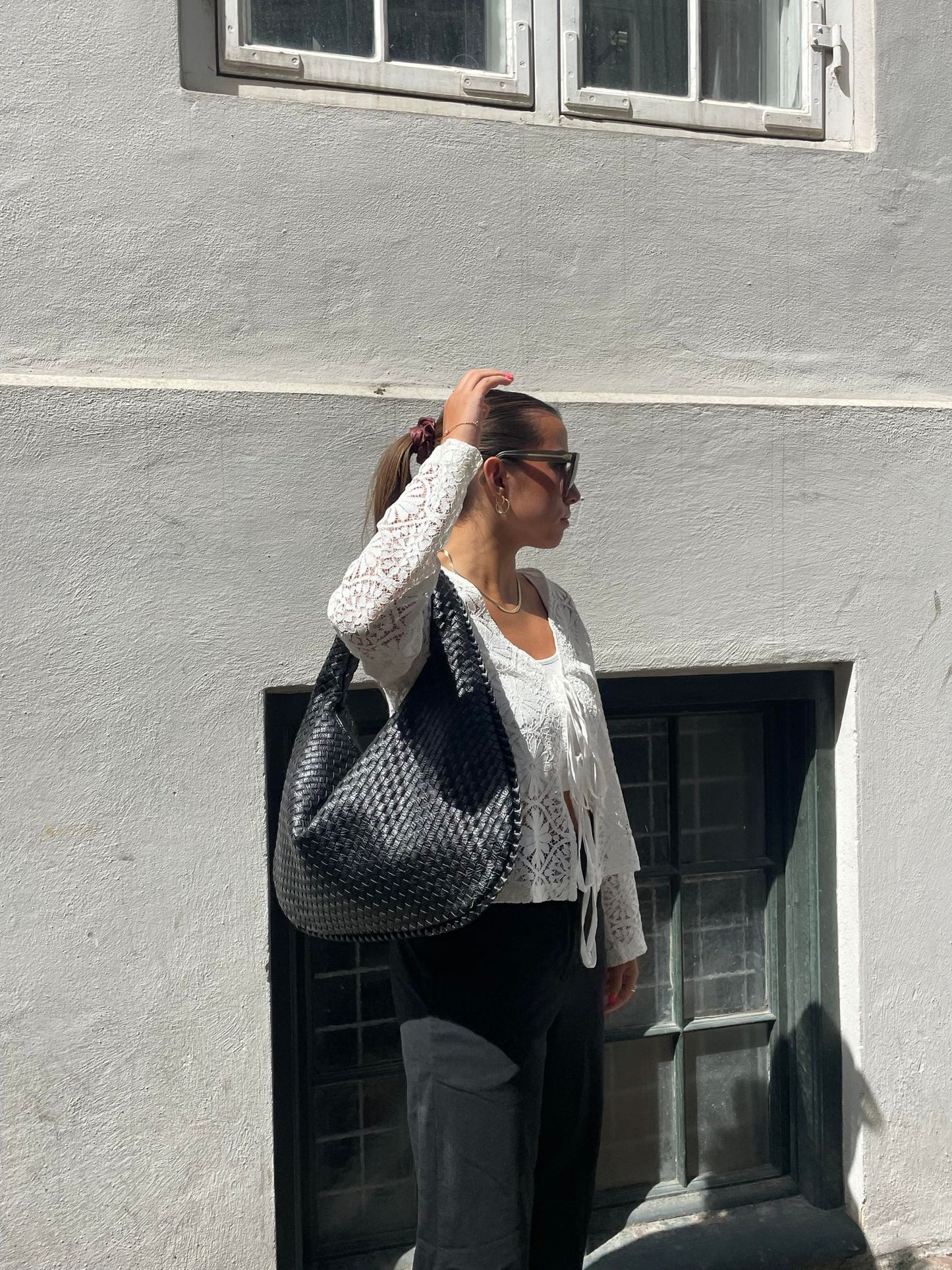 Nora Braided Handbag | Vegan Leather, Spacious Design 5