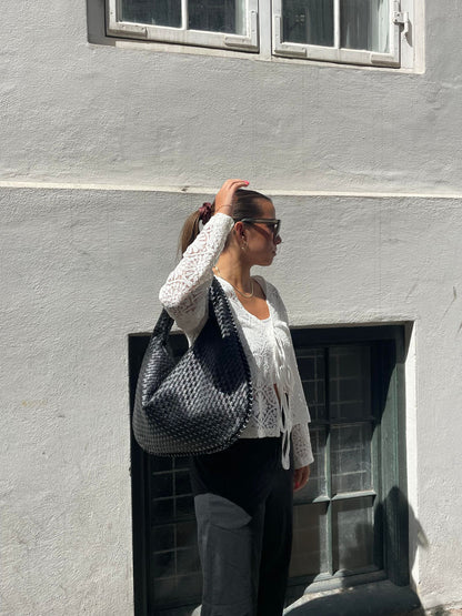 Nora Braided Handbag | Vegan Leather, Spacious Design 5