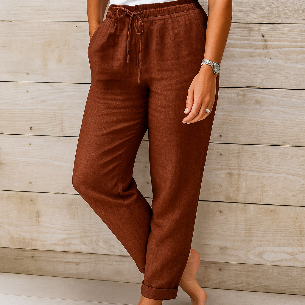 Nora Linen Pants | Lightweight, Stylish Women's Trousers 6