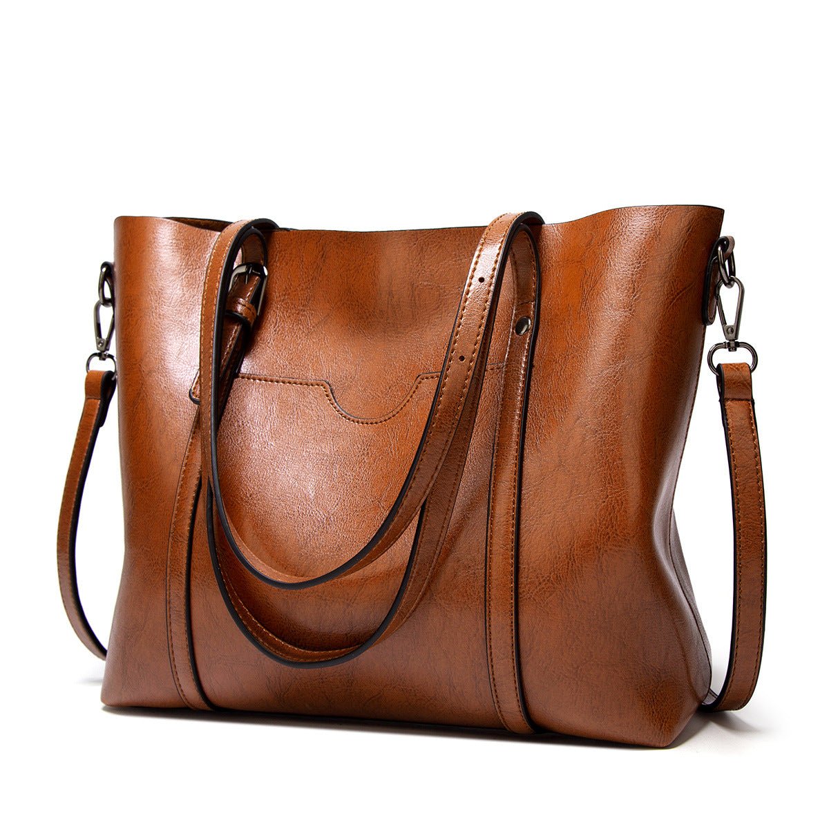 Nyla Leather Tote Bag | Elegant & Spacious Work Bag 0