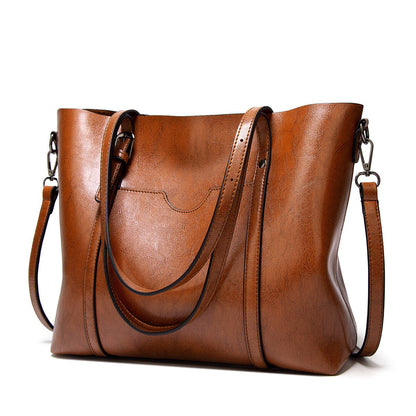Nyla Leather Tote Bag | Elegant & Spacious Work Bag 0