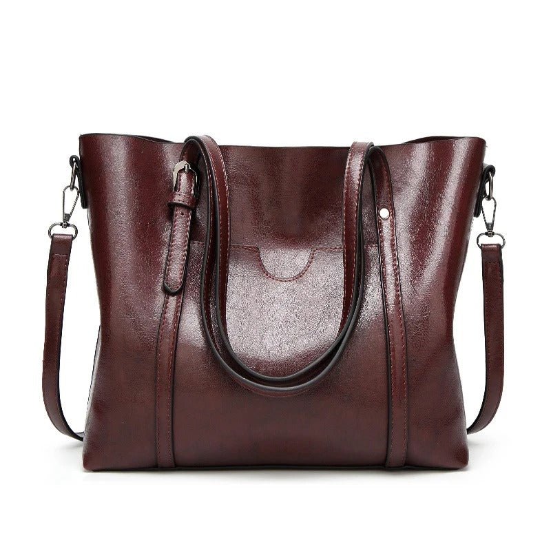 Nyla Leather Tote Bag | Elegant & Spacious Work Bag 10