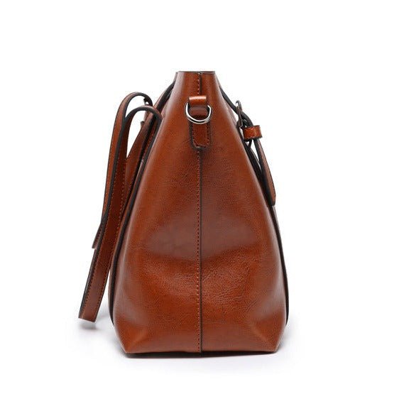 Nyla Leather Tote Bag | Elegant & Spacious Work Bag 5
