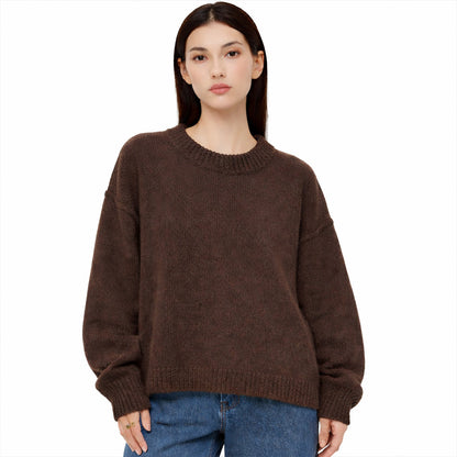 Oversized Women's Sweater | Casual Knitted Knitwear 0